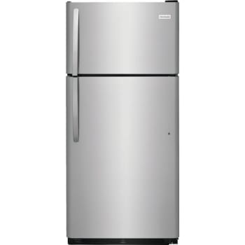 Image for Frigidaire® 18 Cubic Feet Top-Mount Refrigerator, Stainless Steel, Optional Icemaker 203301 from HD Supply