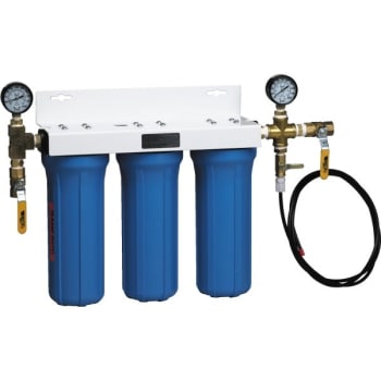 Image for Watts® Three-Stage Ice Machine Filtration System, 10" Carbon Block Filter from HD Supply