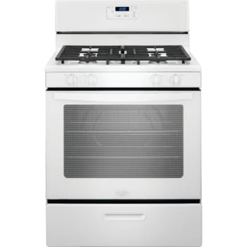 Image for Whirlpool® 30 in. Freestanding Gas 5.1 cu. ft. Range (White) from HD Supply