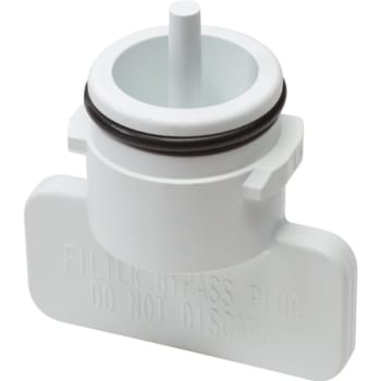 Image for GE Filter Bypass Stainless Steel Plug Replaces WR2X10173, WR02X10049 from HD Supply