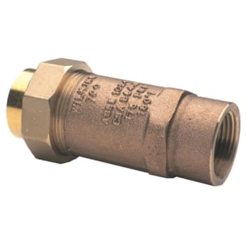 Image for Zurn 34ufx34f-700xl - 3/4" Dual Check Valve, Female Npt Union Inlet from HD Supply