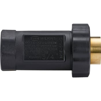 Image for Zurn 34ufx34f-705 - 3/4" Dual Check Valve With Female Npt from HD Supply