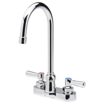 Image for Zurn Z812b1-Xl - Centerset With 5-3/8" Gooseneck And Lever Handles from HD Supply