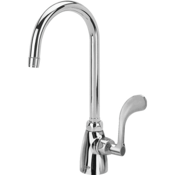 Zurn Single Lab Faucet With 5-3/8" Gooseneck And 4" Wrist Blade Handle