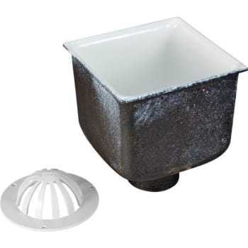 Image for Zurn Fd2378-Nh4 - 4" Floor Sink Body With 6" Sump Depth from HD Supply