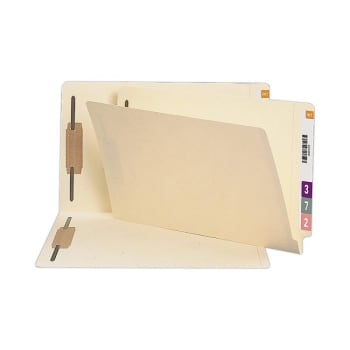 Image for Smead® End Tab Folder With Fastener, Package Of 50 from HD Supply