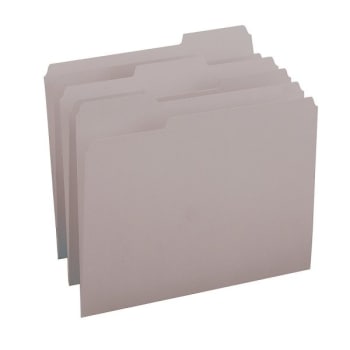 Image for SMEAD® Gray File Folder, Package Of 100 from HD Supply