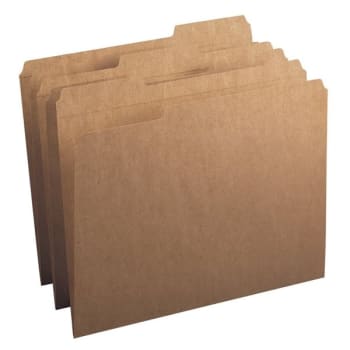 Image for Smead® Kraft Reinforced Tab File Folder, Package Of 100 from HD Supply