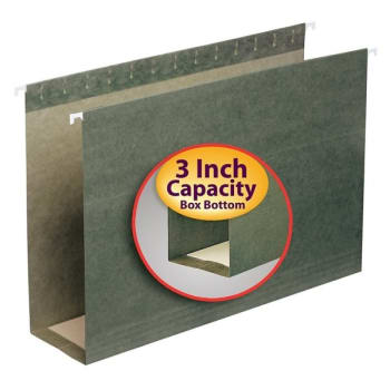 Image for SMEAD® Green Premium Box-Bottom Hanging Folder, Package Of 25 from HD Supply