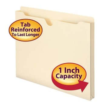 Image for Smead® Manila Expanding Reinforced Top Tab File Jacket, Package Of 50 from HD Supply