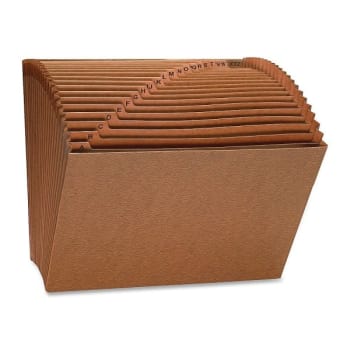 Image for Sparco® Brown Heavy-Duty Accordion File from HD Supply