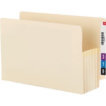 Image for Smead® Tuff® Manila End Tab File Pocket, Package Of 10 from HD Supply