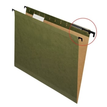 Image for Pendaflex® Green Surehook Technology Hanging File Folder Pack Of 20 from HD Supply