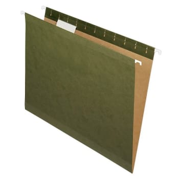 Image for Pendaflex® Green Paper Stock Premium Reinforced Hanging Folder Pack Of 25 from HD Supply