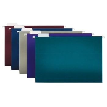 Office Depot® Assorted Color 2-Tone Hanging File Folder Pack Of 25