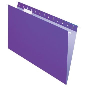 Image for Office Depot® Purple 2-Tone Hanging File Folder Pack Of 25 from HD Supply