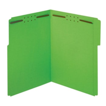 Image for Office Depot® Green Fastener File Folder Pack Of 50 from HD Supply