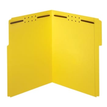 Image for Office Depot® Yellow Fastener File Folder Pack Of 50 from HD Supply