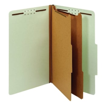 Image for Office Depot® Pressboard Classification Folders With Fastener Pack Of 10 from HD Supply