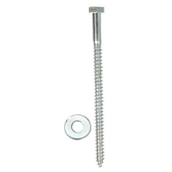 Image for Lag Screw Kit With Washers, 1/4 X 4-1/2", Package Of 5 from HD Supply