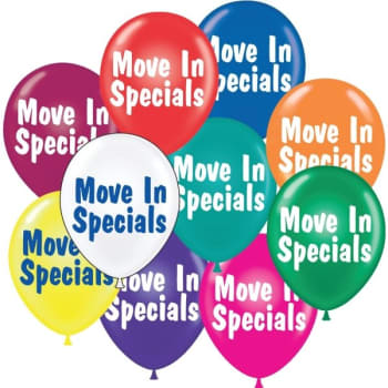 Image for Move-In Specials Balloons, 17, Package Of 25 from HD Supply