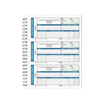 Image for Purchase Order Book, 7-3/4" x 3-5/8" from HD Supply