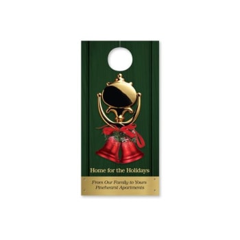 Holiday Hang Tag, "you're Home Now" Design, Package Of 50