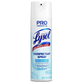 Lysol® 19 Oz Disinfectant Spray (Crisp Linen) (12-Case)