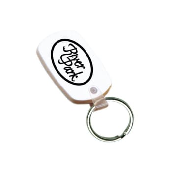 Image for Soft Plastic Key Tag, Oval Shape With Imprint On One Side from HD Supply