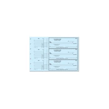 Image for Customized Checks, 2 Part, 3 Checks Per Page from HD Supply