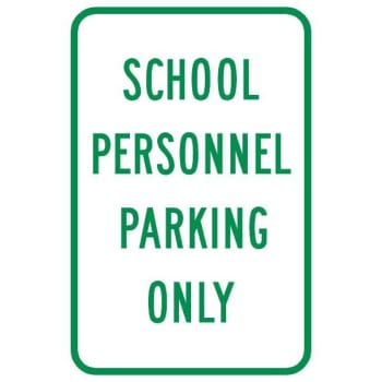 Image for "Personnel Only" Sign", Non-Reflective, 12 x 18" from HD Supply