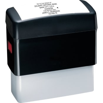Image for Endorsement Stamp, Self-Inking from HD Supply