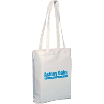 Image for Custom Tote Bag, Natural Color Bag With 1 Color Imprint,15" X 15" X 3" from HD Supply