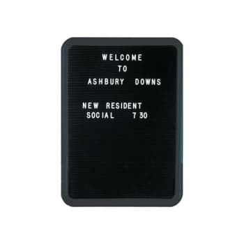 Image for Letter Board, Black, 18 X 24" from HD Supply