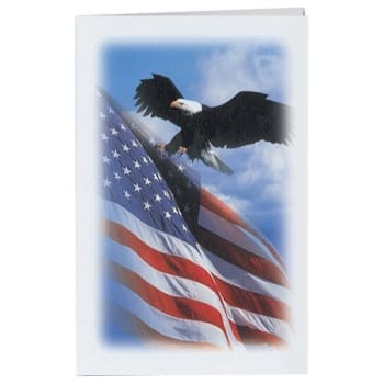 Image for Patriotic Church Style Bulletins, folds to 5-1/2" x 8-1/2", Package Of 500 from HD Supply