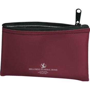 Image for Custom Personal Effects/item Bags, Maroon, 5 X 3" from HD Supply