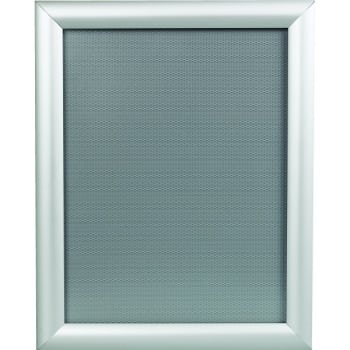 Snap Frame, Brushed Aluminum, 8-1/2 X 11"