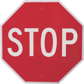 Image for "Stop" Sign Diamond Grade, Non-Reflective, 30 x 30" from HD Supply