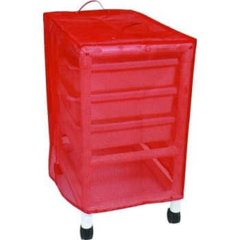 Image for MJM Crash Cart Cover Mesh Red from HD Supply