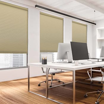 St. Charles 46 X 64" Camel Light Filtering Cordless Pleated Shade