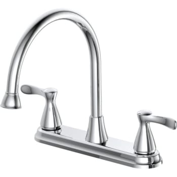 Image for Seasons® 8 In. 2-Handle Kitchen Faucet (Chrome) from HD Supply