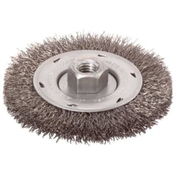Image for Bosch 4 Inch. Wheel Dia. 5/8 Inch.-11 Arbor Tempered Steel Crimped Wire Wheel from HD Supply