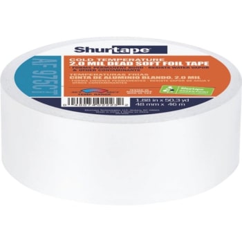 Image for Shurtape Af 975ct Cold Temperature Aluminum Foil Tape - Silver - 48mm X 46m from HD Supply