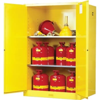 Image for Justrite® 90 Gallon Sure-Grip EX Flammable Safety Cabinet-Manual Closing from HD Supply