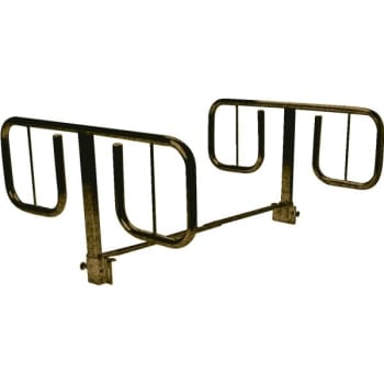 Image for Drive™ Universal T-Style Bed Half Rail, 1"d, Brown Vein, Package Of 2 from HD Supply