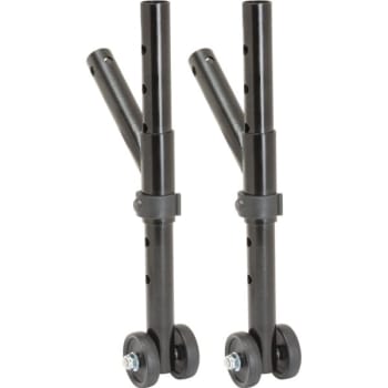 Image for Rear Anti-Tippers - Pushbutton-Style With Rollers - Package Of 1 Pair from HD Supply