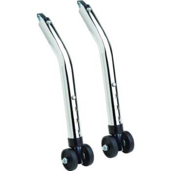 Image for Rear Anti-Tippers Pushbutton-Style With Rollers, Package Of 2 from HD Supply
