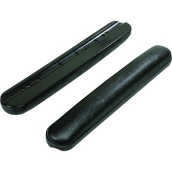 Image for Replacement Armrest Padded Vinyl Black Full Package Of 2 from HD Supply