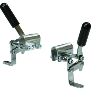 Clamp-On Style Wheel Locks, Fits Detachable Armrest Wheelchairs, Package Of 2
