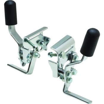 Bolt-Through Style Wheel Locks, Fits Fixed Armrest Wheelchairs, Pkg Of 2
